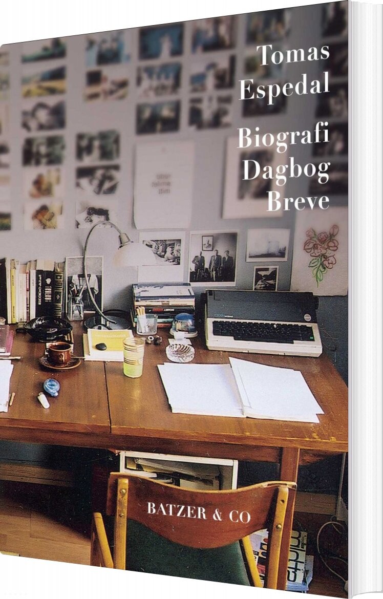 Biografi  Dagbog Breve   Tomas Espedal   Bog