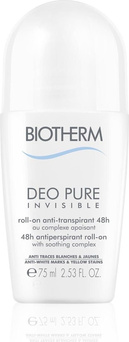 Biotherm   Deo Pure Invisible 48h Antiperspirant Roll On 75 Ml