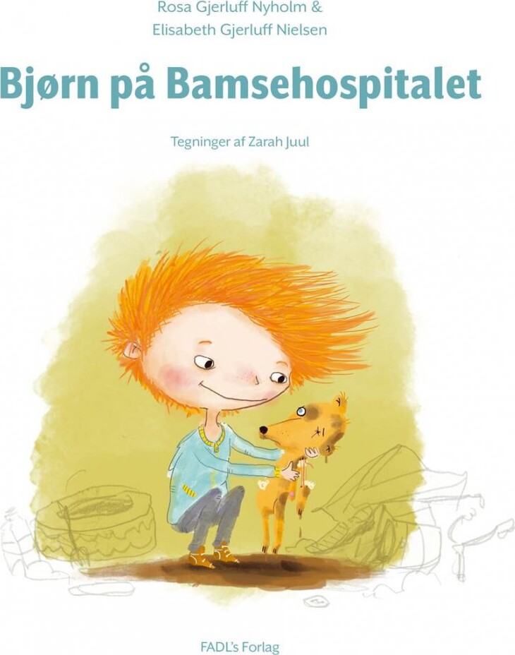 Bjørn På Bamsehospitalet   Rosa Gjerluff Nyholm   Bog