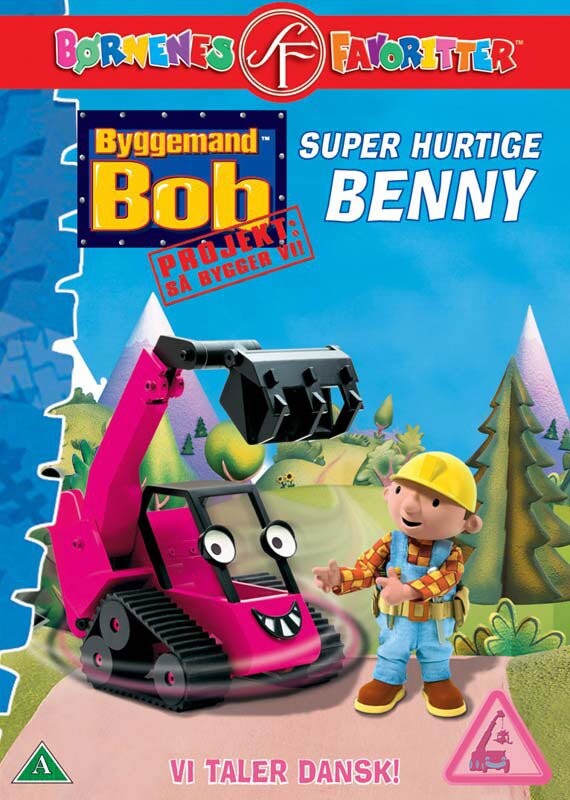 Bob The Builder   Super Speedy Benny   Byggemand Bob   Super Hurtige Benny   Dvd   Film