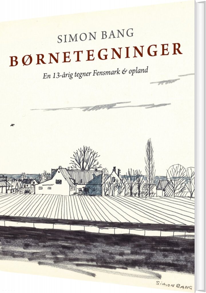 Børnetegninger   En 13 årig Tegner Fensmark   Omegn   Simon Bang   Bog