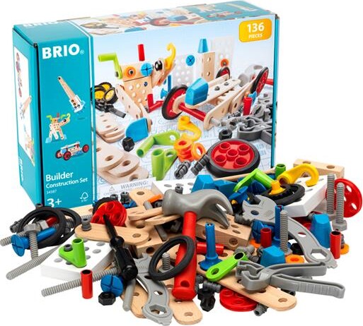 Brio Builder Byggesæt   136 Dele   34587