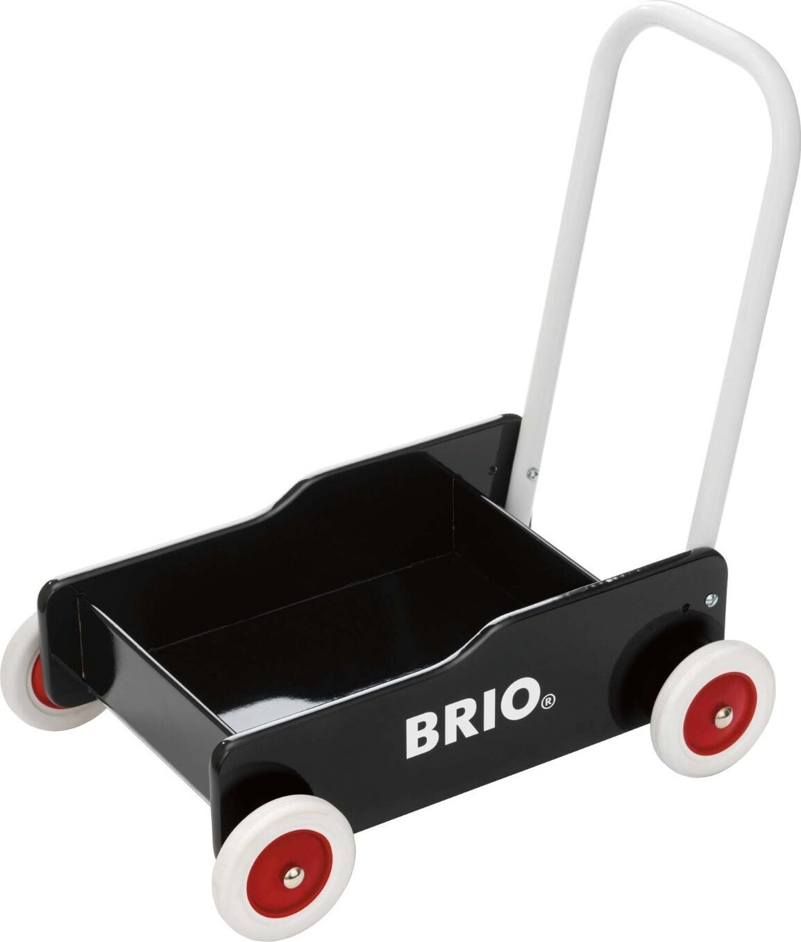 Brio Gåvogn I Træ   Sort
