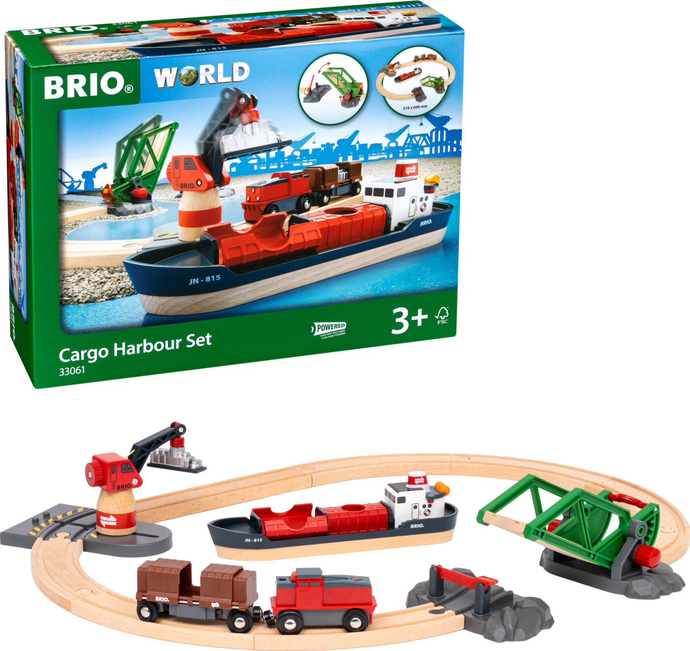 Brio   Togbane Havnesæt   33061