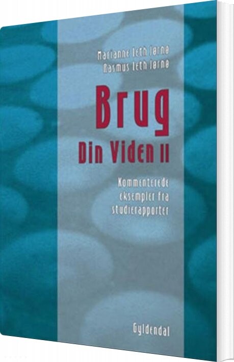 Brug Din Viden Ii   Marianne Leth Jørnø   Bog