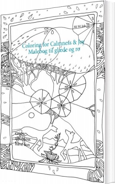 Coloring For Calmness And Joy   Mi Wi Joh   English Book