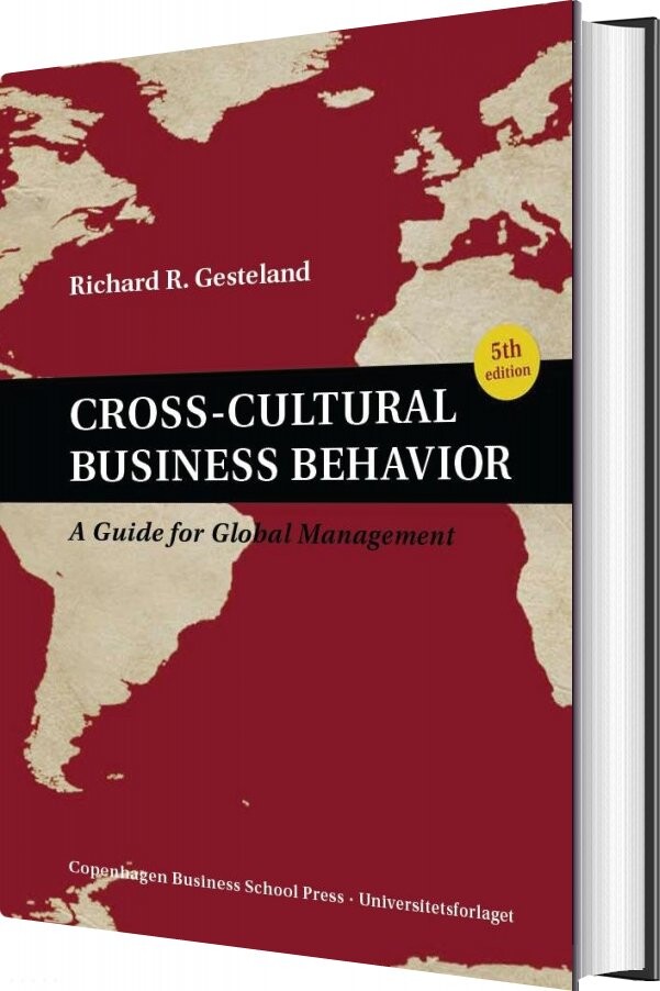 Cross Cultural Business Behavior   Richard R  Gesteland   English Book