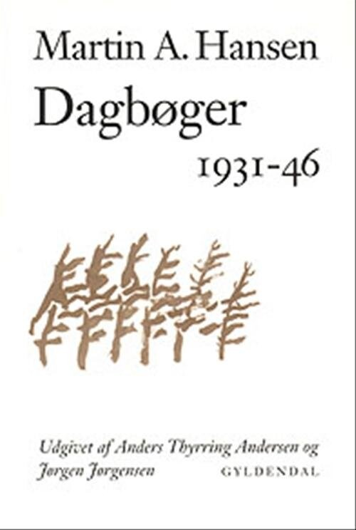 Dagbøger   Martin A  Hansen   Bog
