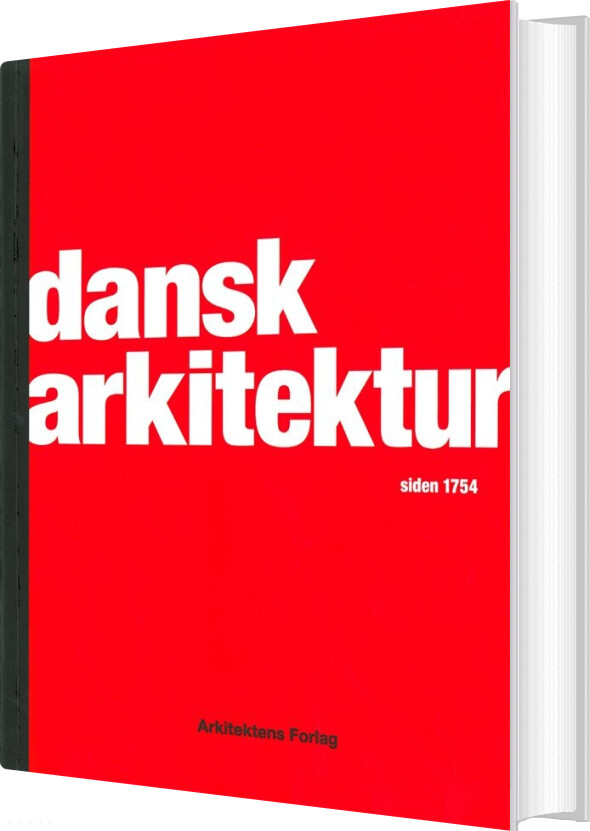 Dansk Arkitektur Siden 1754   Tobias Faber   Bog