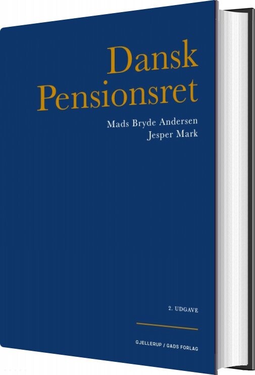 Dansk Pensionsret   Mads Bryde Andersen   Bog