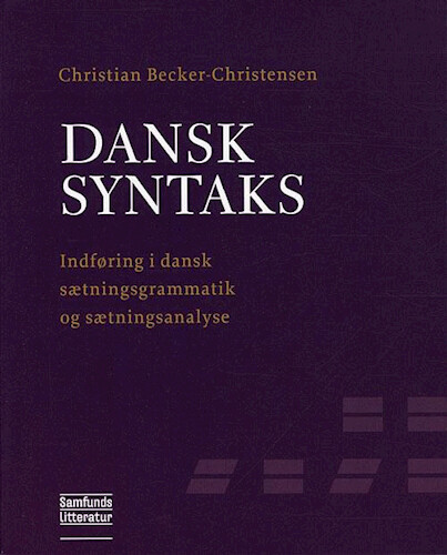 Dansk Syntaks   Christian Becker Christensen   Bog