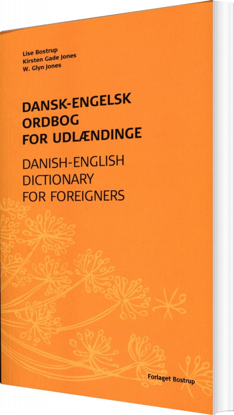 Dansk Engelsk Ordbog For Udlændinge   Lise Bostrup   Bog