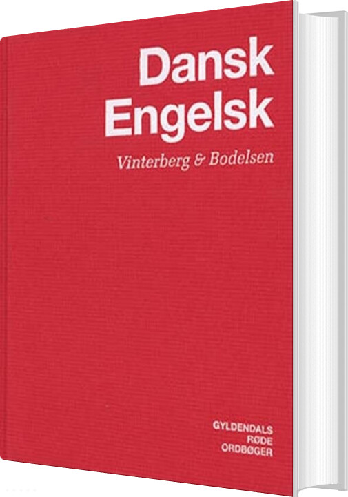 Dansk Engelsk Ordbog   Viggo Hjørnager Pedersen   Bog
