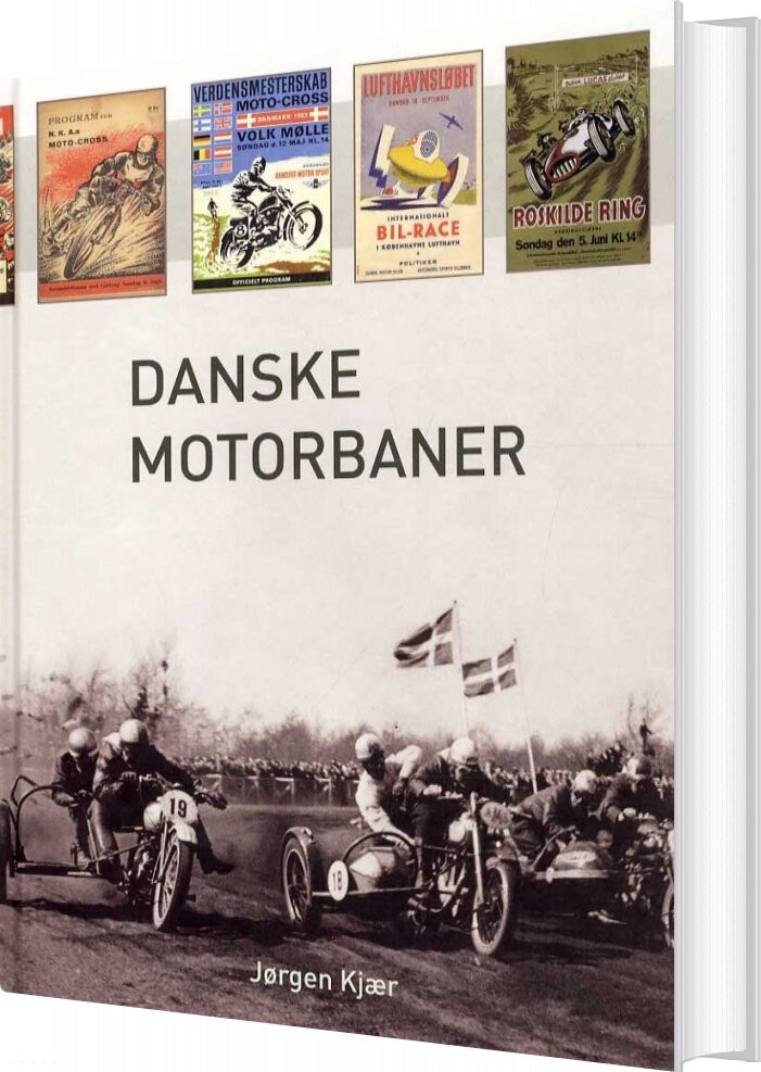 Danske Motorbaner   Jørgen Kjær   Bog