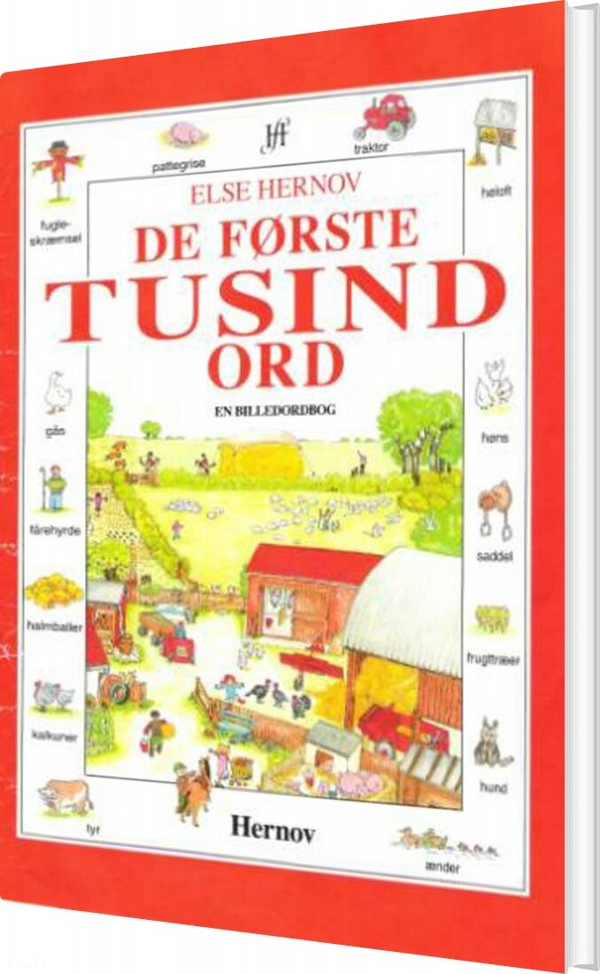 De Første Tusind Ord   Else Hernov   Bog
