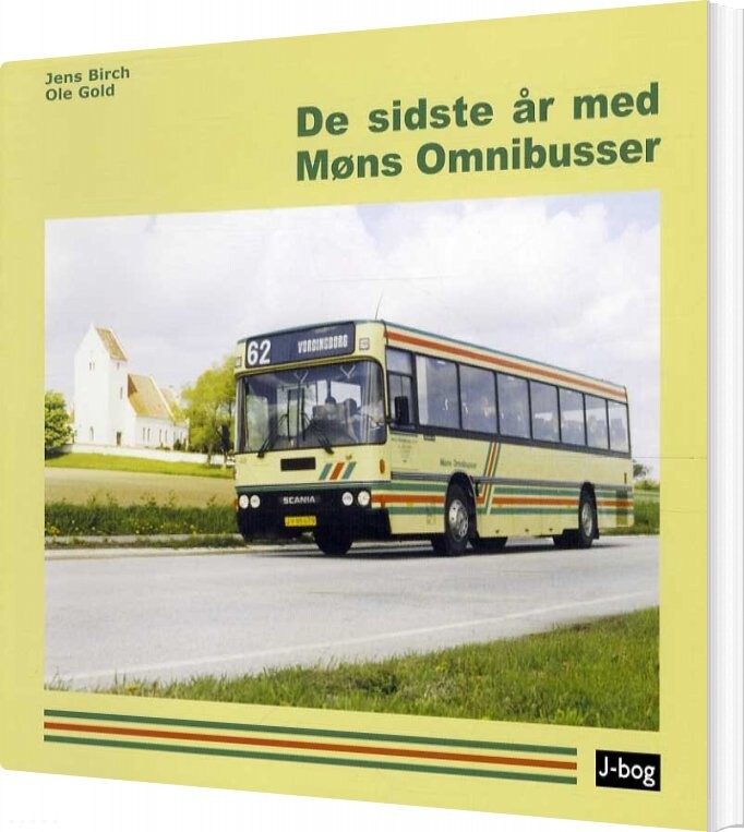 De Sidste år Med Møns Omnibusser   Jens Birch   Bog