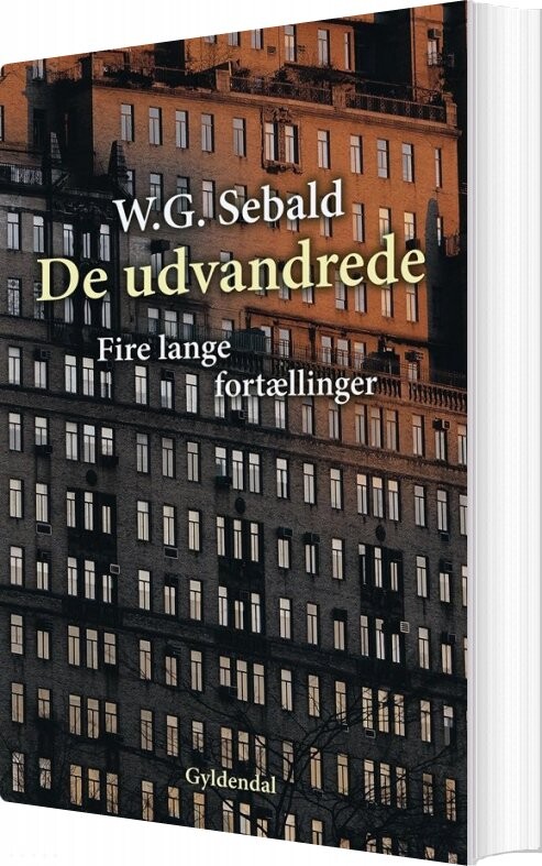 De Udvandrede   W  G  Sebald   Bog