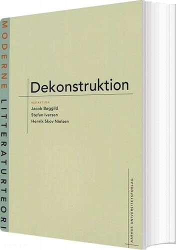 Dekonstruktion   Stefan Iversen   Bog