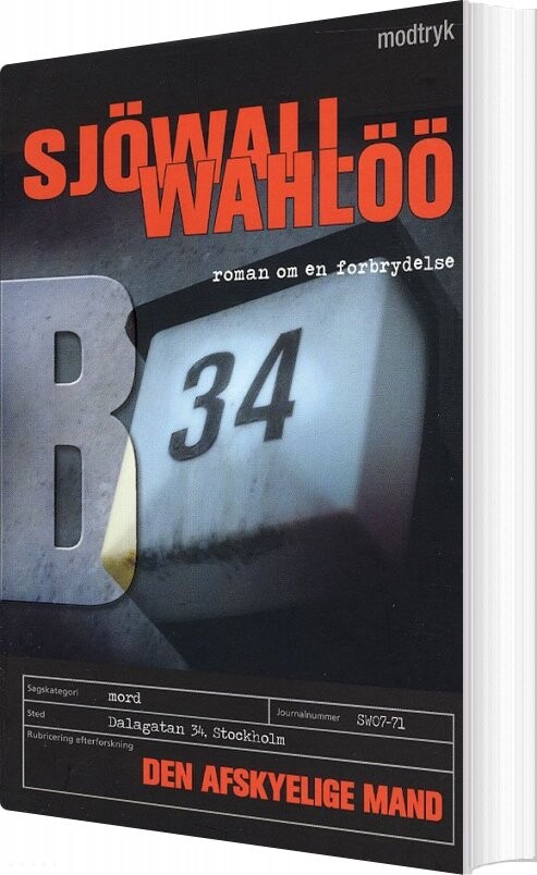 Den Afskyelige Mand   Sj? Wall   Bog