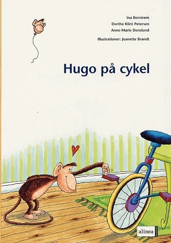 Den Første Læsning  Hugo På Cykel   Anne Marie Donslund   Bog