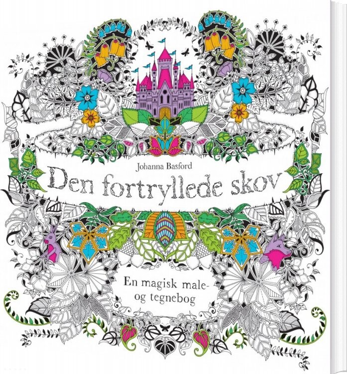 Den Fortryllede Skov   Johanna Basford   Bog