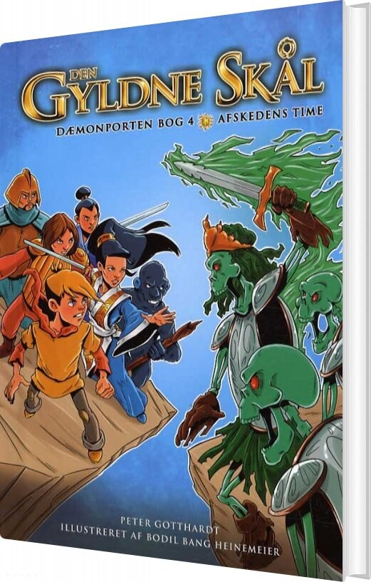 Den Gyldne Skål   Dæmonporten Bog 4: Afskedens Time   Peter Gotthardt   Bog