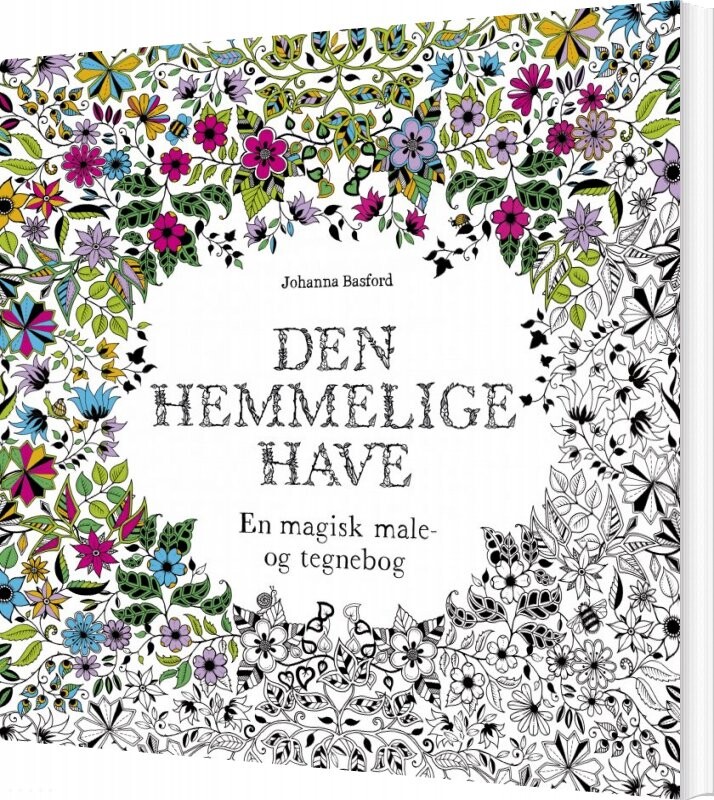 Den Hemmelige Have   Johanna Basford   Bog