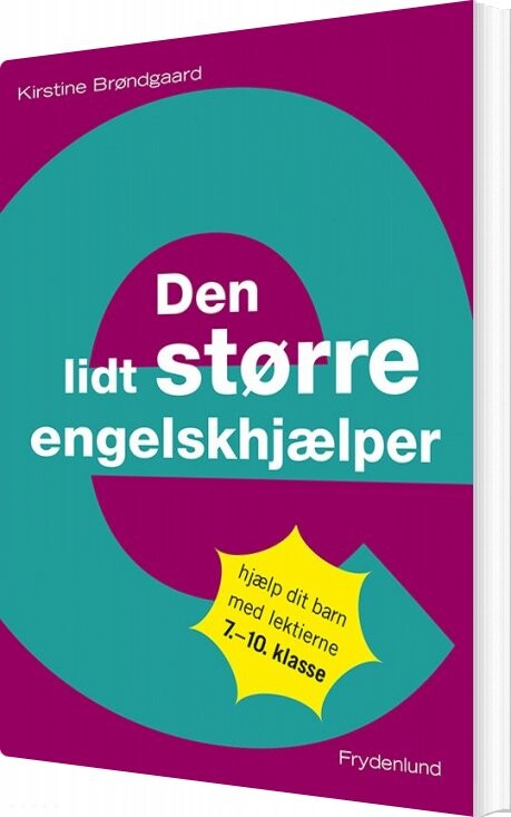 Den Lidt Større Engelskhjælper   Kirstine Brøndgaard   Bog