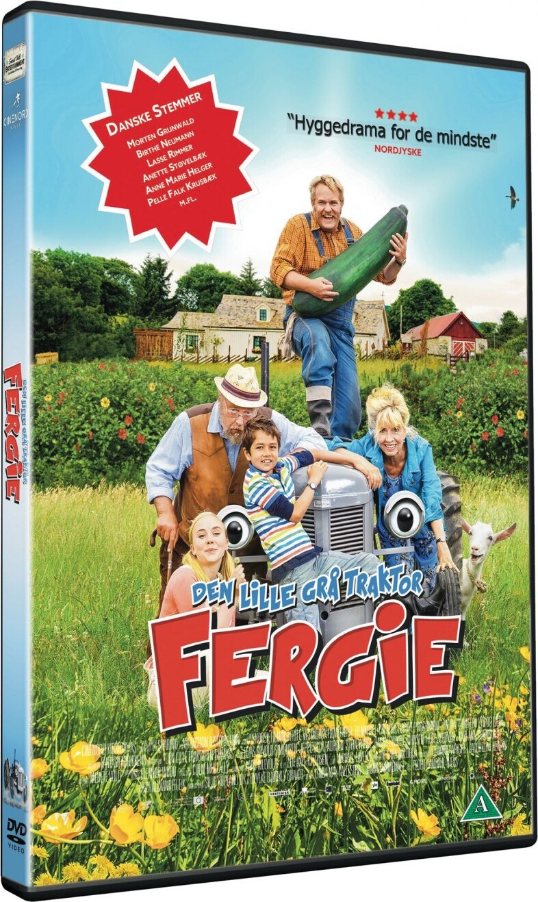 Den Lille Grå Traktor Fergie   Dvd   Film