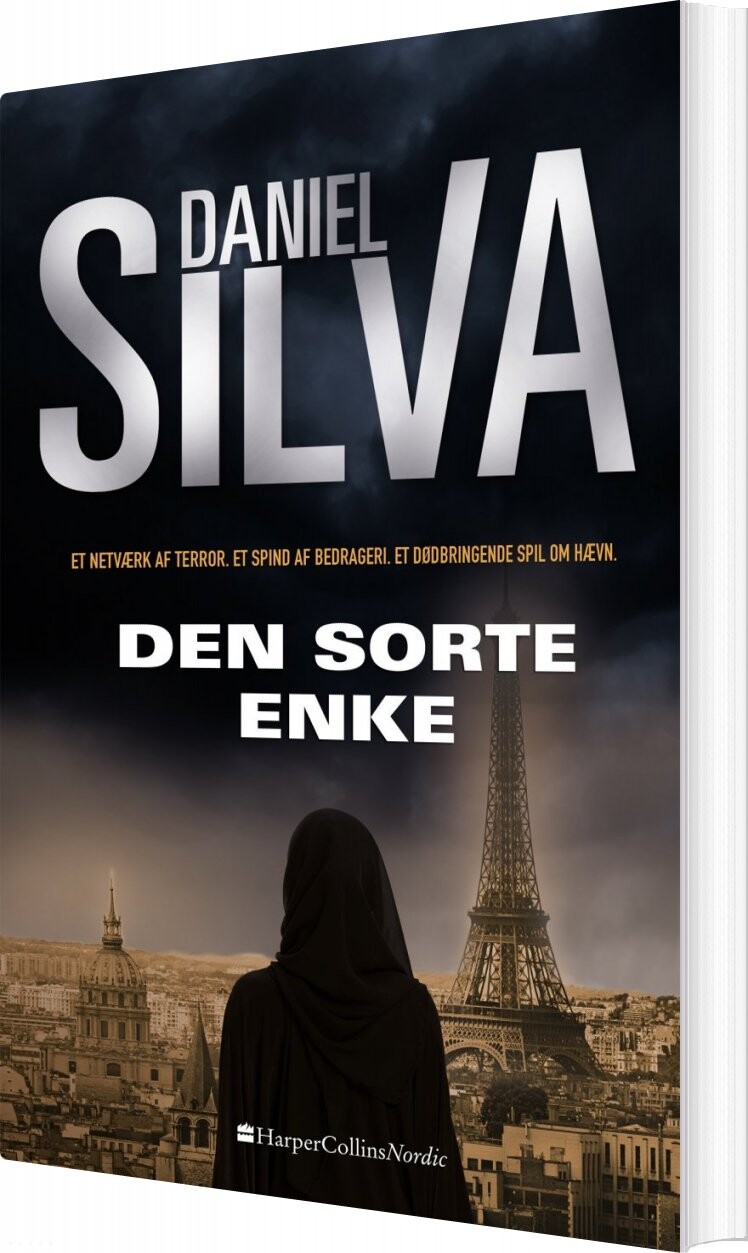 Den Sorte Enke   Daniel Silva   Bog