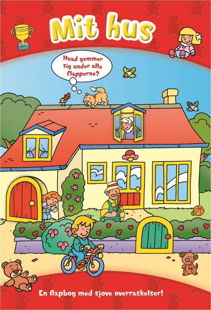 Den Store Flapbog: Mit Hus   Bog