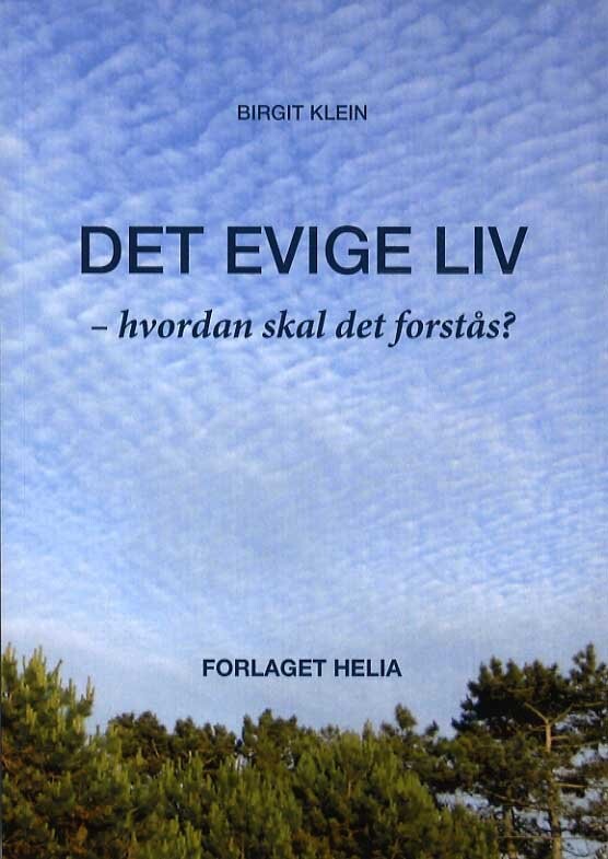 Det Evige Liv   Hvordan Skal Det Forstås   Birgit Klein   Bog