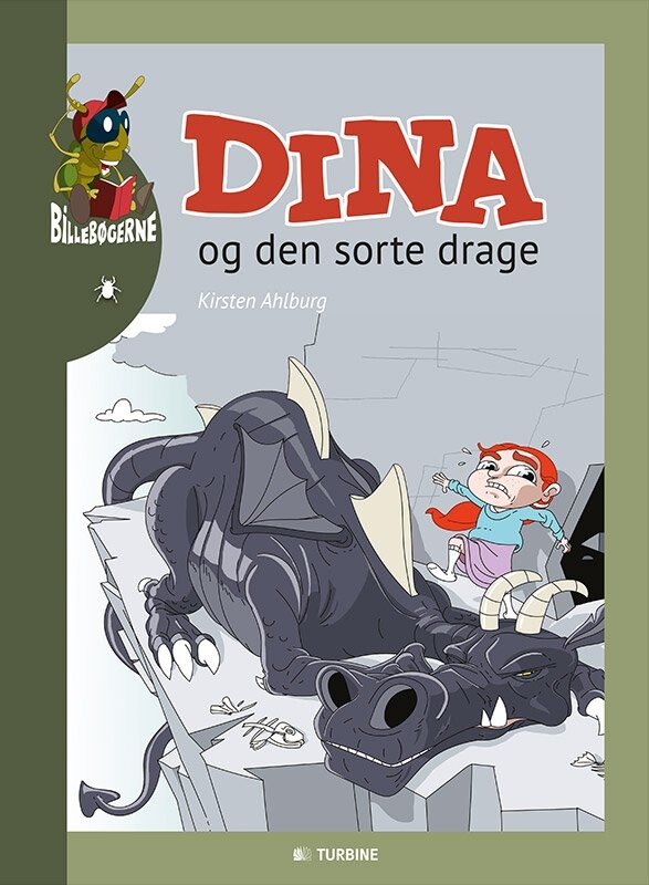 Dina Og Den Sorte Drage   Kirsten Ahlburg   Bog
