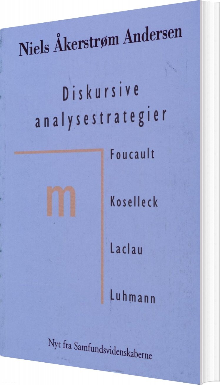 Diskursive Analysestrategier   Niels åkerstrøm Andersen   Bog