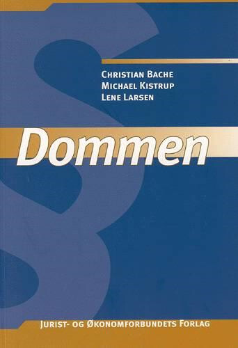 Dommen   Kistrup M   Bog