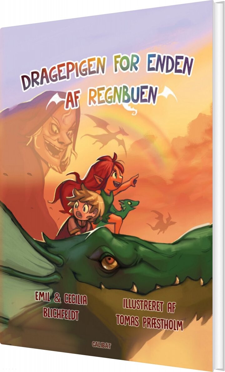 Dragepigen For Enden Af Regnbuen   Emil Blichfeldt   Bog