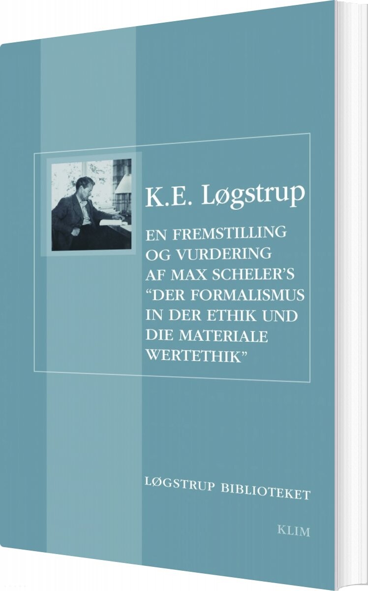 En Fremstilling Og Vurdering   K E Løgstrup   Bog