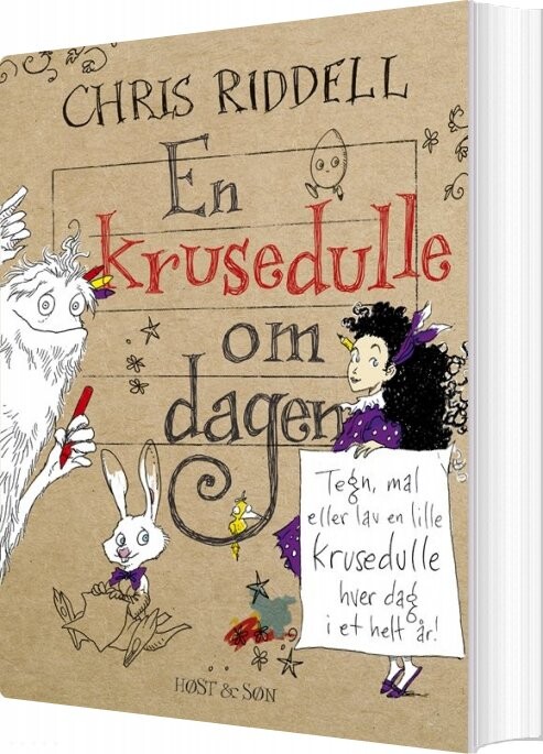 En Krusedulle Om Dagen   Chris Riddell   Bog
