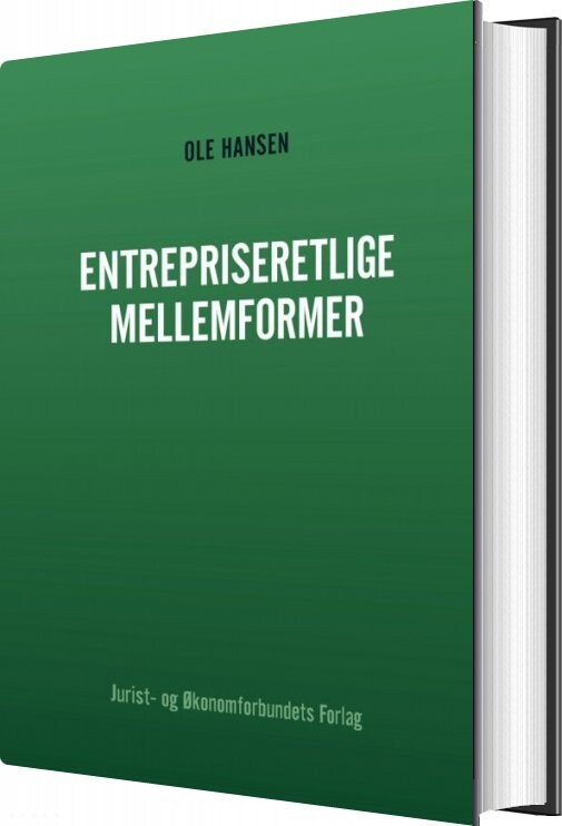 Entrepriseretlige Mellemformer   Ole Hansen   Bog