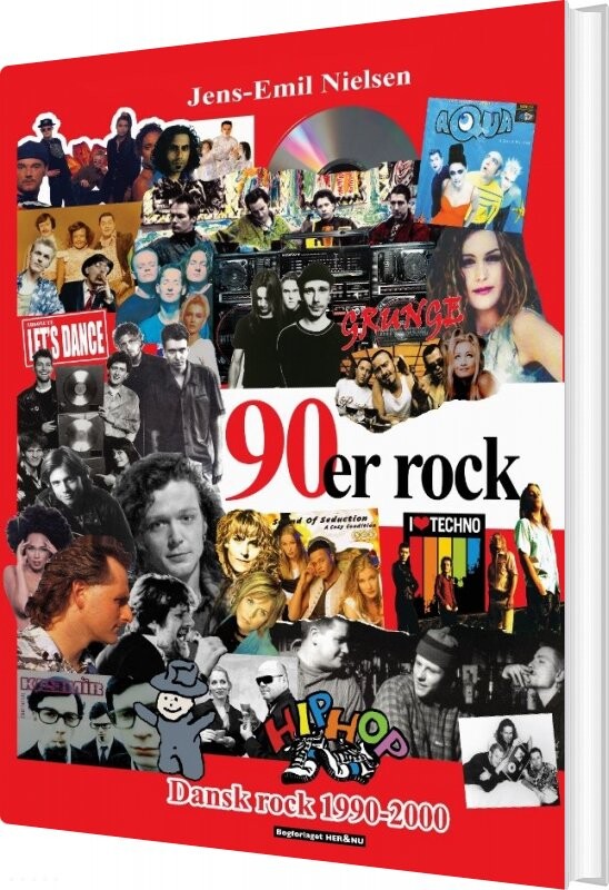 90 Er Rock   Jens Emil Nielsen   Bog