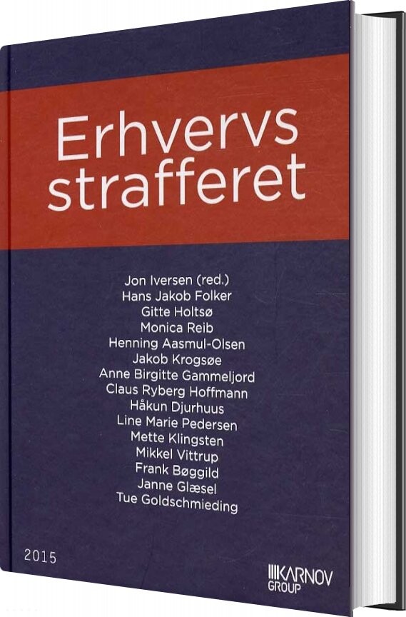 Erhvervsstrafferet   Jon Iversen   Bog