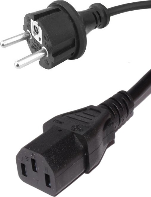 Euro Strømkabel Til Xbox 360 Slim   Kettle Lead
