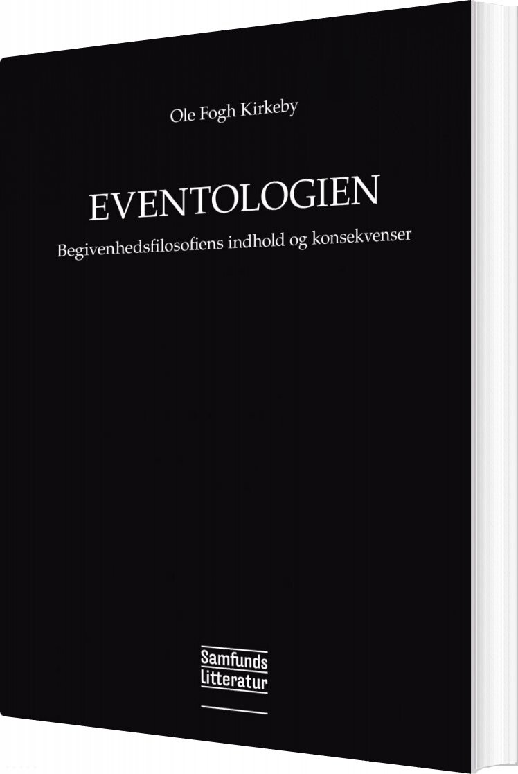 Eventologien   Ole Fogh Kirkeby   Bog