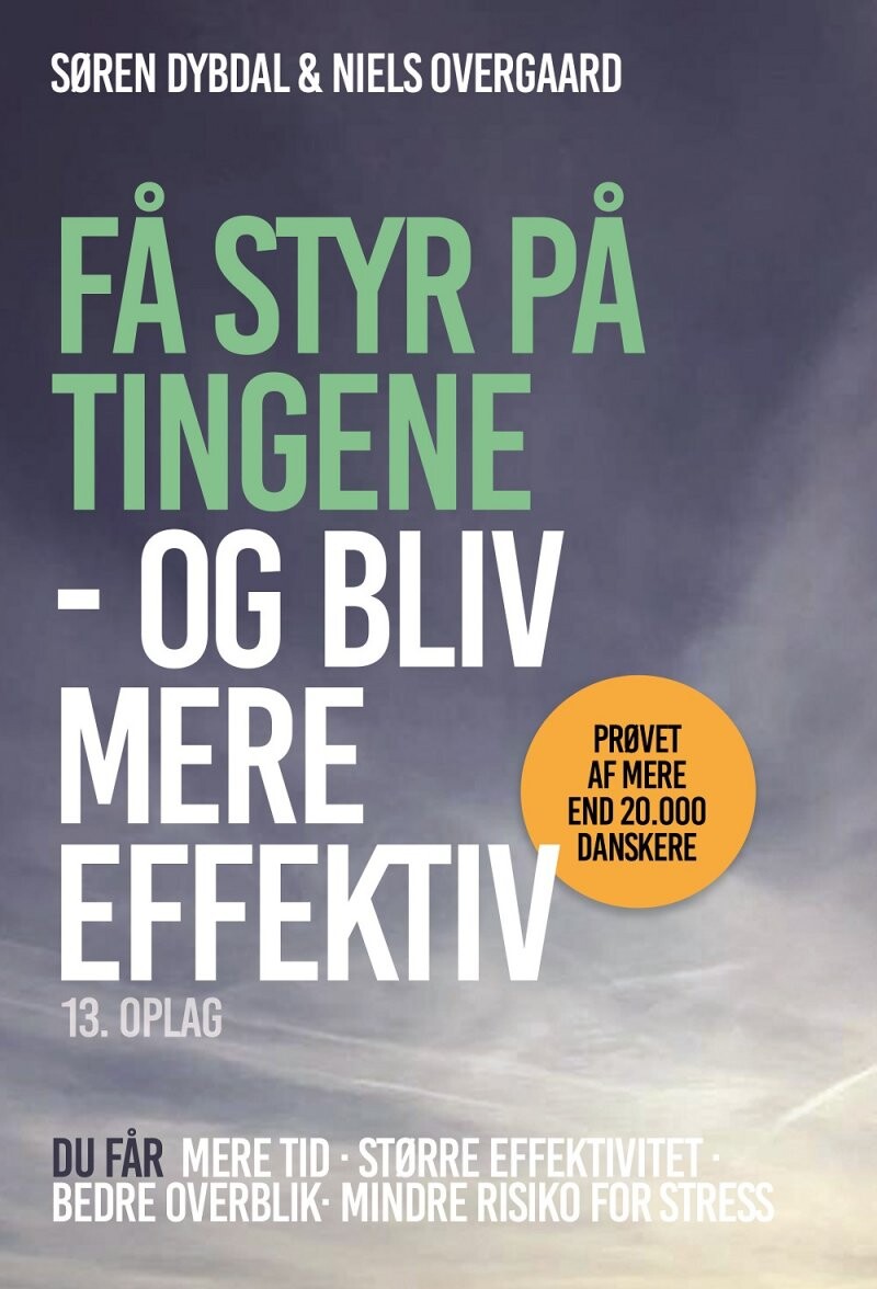 Få Styr På Tingene   Og Bliv Mere Effektiv   Niels Overgaard   Bog