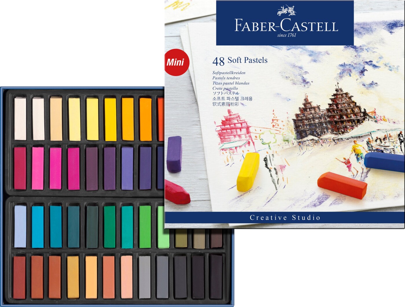 Faber Castell Pastelkridt   48 Stk