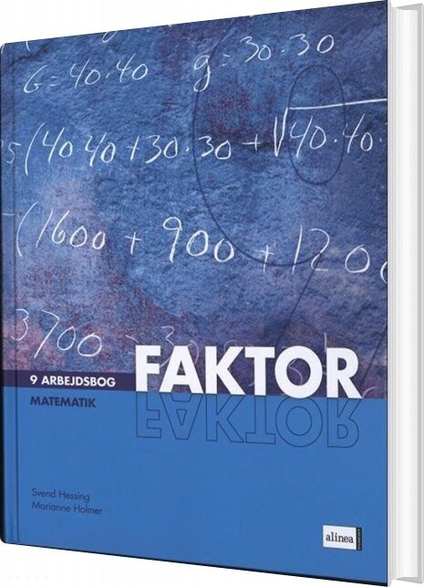 Faktor 9  Arbejdsbog   3  Udgave   Marianne Holmer   Bog