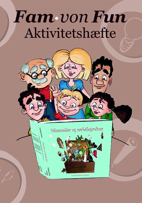 Fam  Von Fun   Aktivitetshæfte Til Vaksemadder Og Røvballegardiner   Pia Lykke Kongsgaard   Bog