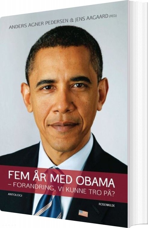 Fem år Med Obama   Anders Agner Pedersen   Bog