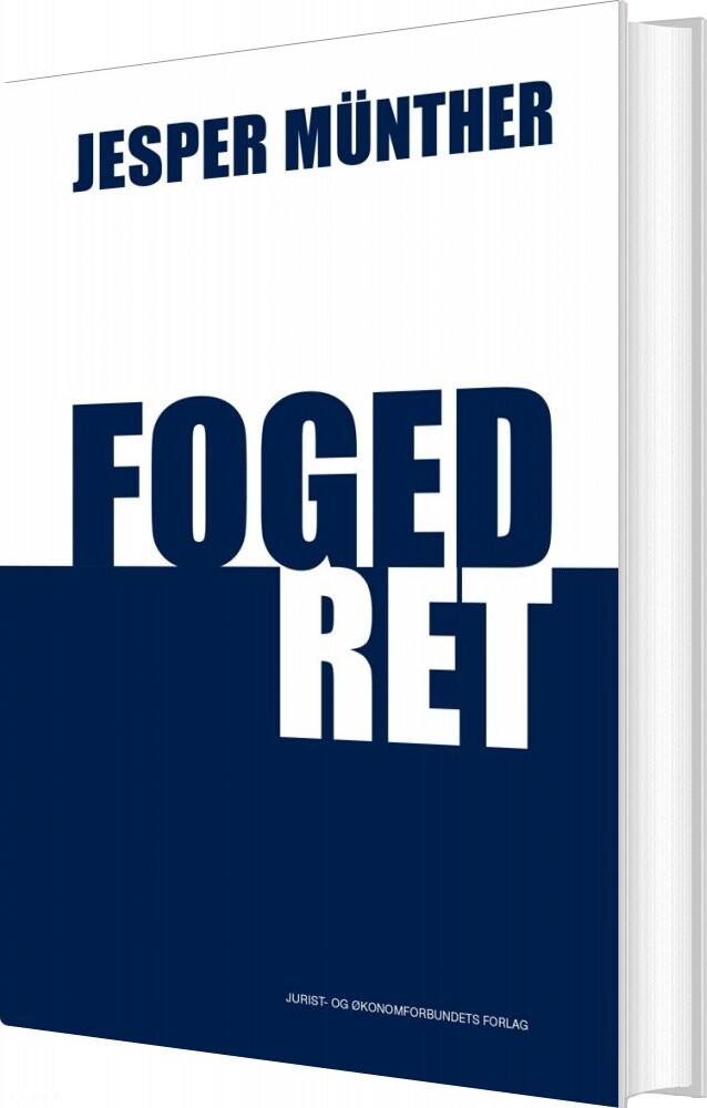 Fogedret   Jesper M? Nther   Bog