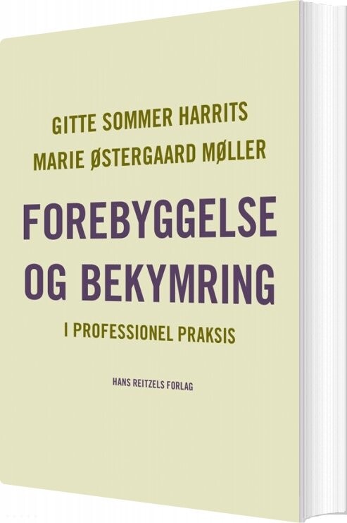 Forebyggelse Og Bekymring   Gitte Sommer Harrits   Bog